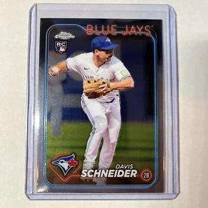 2024 Topps Chrome Davis Schneider Base Rookie Toronto Blue Jays - RC - Imagen 1 de 2