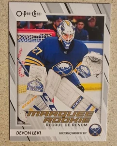 2023-24 O-Pee-Chee Devon Levi Marquee Rookie #576 Buffalo Sabres - Bild 1 von 2