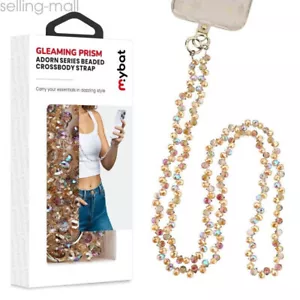 Adjustable Crossbody Chain Strap Lanyard for Cell Phone Wallet Earbud (L=55.1 in - Picture 1 of 33