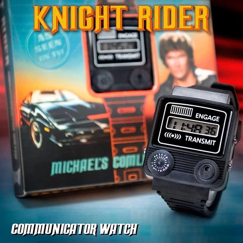 Dr. Collector:Knight Rider: Communicator Watch - Michael'S Comlink Watch Replica Cover