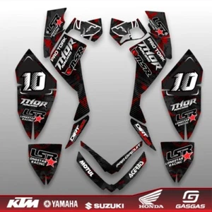 POLARIS TRAILBLAZER SCRAMBLER 250 1995-2009 CUSTOM GRAPHICS KIT DECALS - Picture 1 of 5