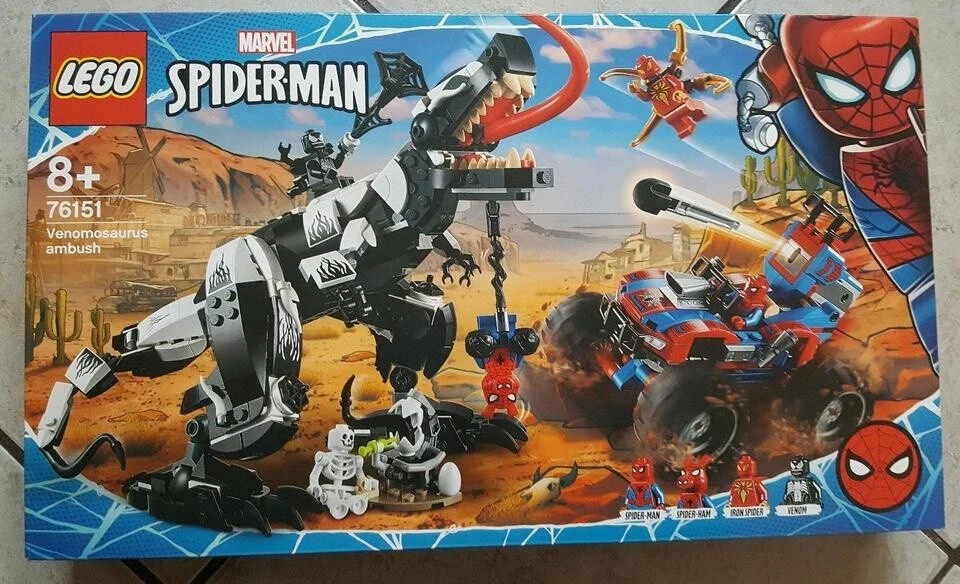 LEGO MARVEL Spider-Man Venomosaurus Ambush 76151 Toy Building Kit 640 pcs - Image 1 of 4