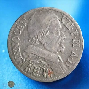 VATICAN - Innocent XII 1/12 Ecu 1693 Berg.2326 - Picture 1 of 3