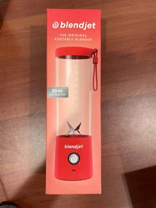 BlendJet 2 Frullatore Portatile Frullati Frullati Bevande 16oz USB-C Ricaricabile Rosso - Foto 1 di 2