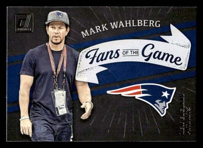 Mark Wahlberg 2022 Donruss Fans of the Game #FG-MW New England Patriots ESE - Image 1 of 2