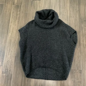 Maglione Saks Fifth Avenue misto lana Lagenlook collo cappuccio cappuccio maniche taglia large - Foto 1 di 6