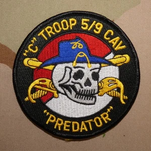 Vintage US Army C Troop, 5th Squadron 9th Cavalry Regiment Predator Patch - Picture 1 of 1