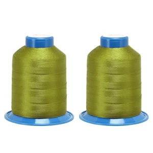 Bonded Polyester Threads Extra-strong 1312 Yards 210D/0.32mm (Olive, 2pcs) - Imagen 1 de 6