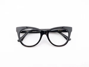 Jimmy Choo Eyeglasses Frames Only, JC276 NS8, 52-19-145, Black, Made in Italy - Picture 1 of 16