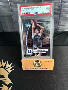 2024 Bowman Chrome Cooper Flagg 1st Psa 9 - Picture 1 of 2