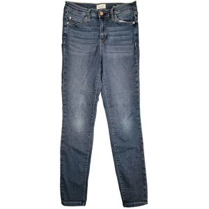 Nicole Miller New York Women’s Blue Jeans Sz 8 Soho High Rise Ankle Skinny - Picture 1 of 6