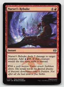 Narset's Rebuke C Tarkir: Dragonstorm 114 NM - Picture 1 of 2