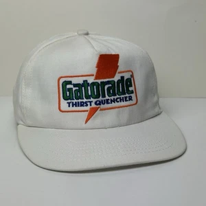 Vintage Gatorade Durstlöscher Mütze bestickt Promo Snapback Cap 80er 90er USA - Bild 1 von 17