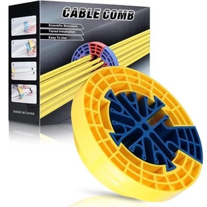 Network Carding Device Cable Comb Fireproof ABS Plastic Cables OrganizKY _cn - Bild 1 von 15