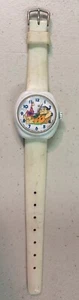 Flintstones Fred/Dino Picco Watch 1978 Manual Wind Hanna Barbera 7 Jewels - Runs - Picture 1 of 4
