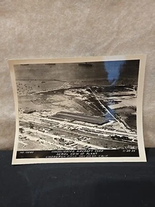 Foto d'epoca consolidata corpo aereo 1935 Ariel vista pianta Lindgergh Field - Foto 1 di 11