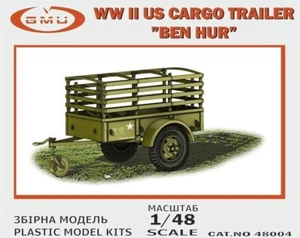 1/48 GMU 48004 WW II US CARGO TRAILER ”BEN HUR” - Picture 1 of 8