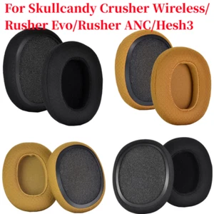 2PCS Ear Pads Cover For Skullcandy Crusher Wireless/Rusher Evo/Rusher ANC/Hesh3 - Picture 1 of 15