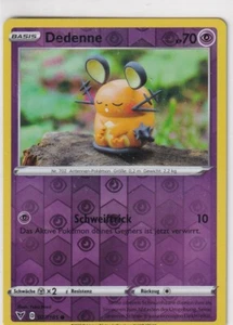 Pokemon Karte Schwert&Schild Farbenschock 77/185 Dedenne Reverse Holo deutsch - Bild 1 von 1