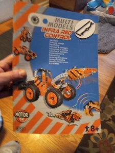 Meccano Erector 7531 Instructions Manual Book Multi-Models INFRARED CONTROL 2008 - Picture 1 of 9