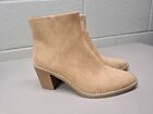 Universal Thread Malby Boots Memory Foam Tan Size 7 Brand New Womens Shoes