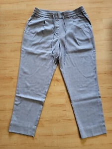 Hellblau melierte 7/8 Karottenhose, Opus, Gr. 38 - Bild 1 von 4