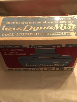 Kaz DynaMist Cool Moisture Humidifier 1.2 gal Vtg Model 370 With Box - Image 1 of 2