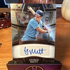 2023 Panini Select George Brett Auto 🔥