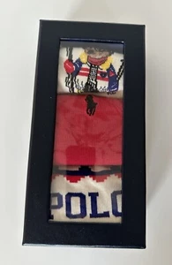 NWT $38 Polo Ralph Lauren Socks Gift Set (3 Pairs) 9-11 Fits Shoe size 4 to 10.5 - Picture 1 of 4