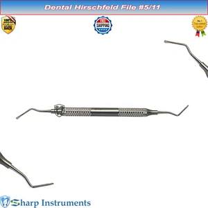 Hirschfeld # 5/11 Interproximal Bone File Periodontal Surgery Dental Instruments - Bild 1 von 2