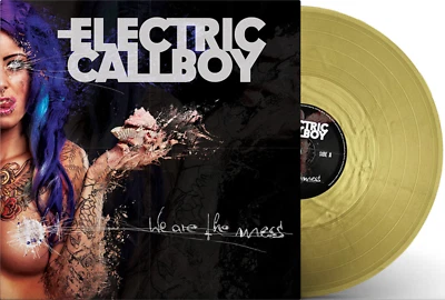 Electric Callboy - We are the Mess Limited Edition  Gold Vinyl LP 529 WW NEU NEW - Bild 1 von 4