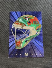 2001-02 BETWEEN THE PIPES BE A PLAYER BAP MANNY FERNANDEZ THE MASK #9