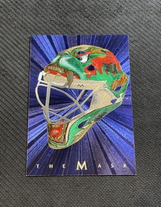 2001-02 BETWEEN THE PIPES BE A PLAYER BAP MANNY FERNANDEZ THE MASK #9