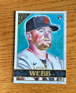LOGAN WEBB 2020 Topps Gallery #13 Rookie RC - Picture 1 of 2
