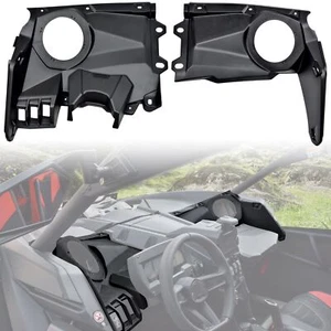 Front Dash Speaker Mount 6.5in Speaker Enclosure Panels for Can Am X3 2017-2025 - Picture 1 of 10
