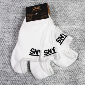 Paquete de 3 calcetines Vans Off The Wall NO SHOW para hombre talla US 9,5-13 - Imagen 1 de 1
