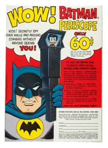 Vintage Batman Periscope Toy Ad Reproduction Print Advertising 17x12 - Picture 1 of 1