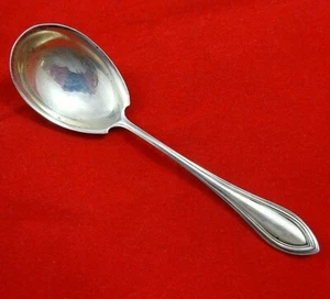 Cuchara de azúcar de plata de ley con diseño clásico (#4290) - Imagen 1 de 5