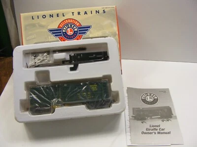 Lionel 6-26780 Operating Giraffe 3376 Box Car 2002 Bronx Zoo New D-3 - Image 1 of 4