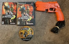 Vintage Time Crisis 3 (2001) PS2 Complete Guncon 2 Bundle EUC From Collection