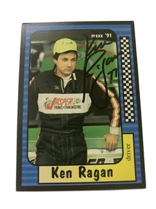 Ken Ragan autographed 1991 Maxx race card #58 - Picture 1 of 1