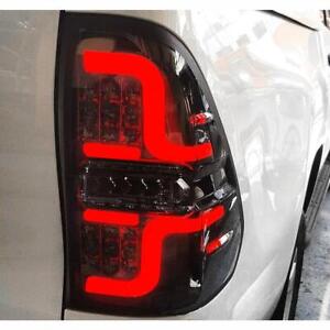 Tail Light Lamp LED Smoke Black For Toyota Hilux SR5 MK6 MK7 Pickup 2005-2014