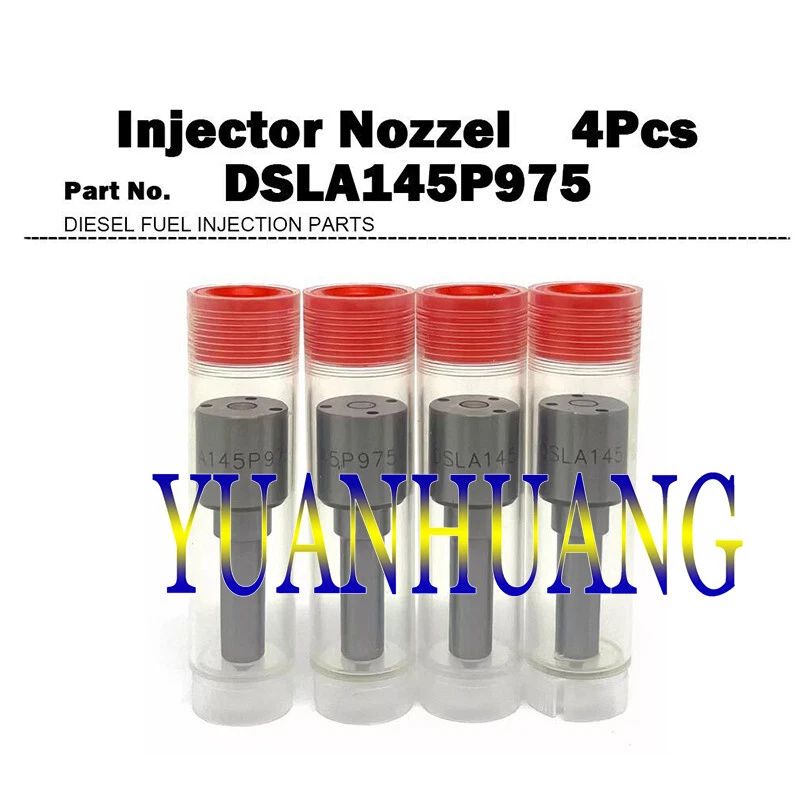 4x Fuel Injector Nozzle DSLA145P975 for Chevrolet Blazer S10 Nissan Frontier 2.8 Foto 1 de 1