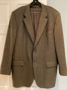 Brooks Brothers Loro Piana 100% Cashmere Blazer Sport Coat Jacket Italy Olive Gr - Picture 1 of 12