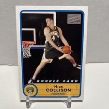 2003-04 Bazooka Nick Collison (Green Jersey) #250 Rookie Card RC Supersonics