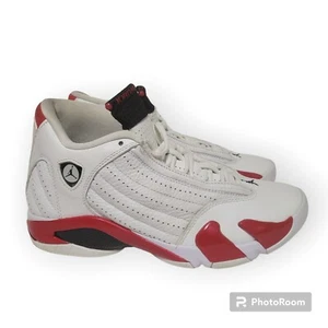 AIR JORDAN 14 RETRO CANDY CANE  Sz. Men's 7.5 Women's 9 Nike Shoes 487471-100 - Picture 1 of 8