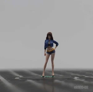 Bemalte 1/64 Sexy Mini Diorama Figur Personen für 1:64 Auto Sand Street Szenario - Bild 1 von 3