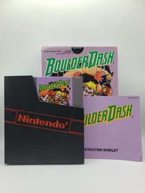 Boulder Dash NES Nintendo Boxato con manuale 