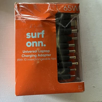NUEVO Otros ADAPTADORES DE CARGA UNIVERSAL PARA PORTÁTIL SURF ONN 90W 10 PUNTAS INTERCAMBIABLES Foto 1 de 2