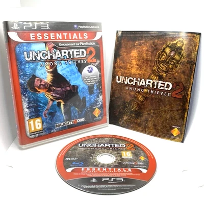 ✅Uncharted 2 : Among Thieves Jeu Ps3 Console Playstation 3 Game CIB OVP FR TBE - Imagen 1 de 2